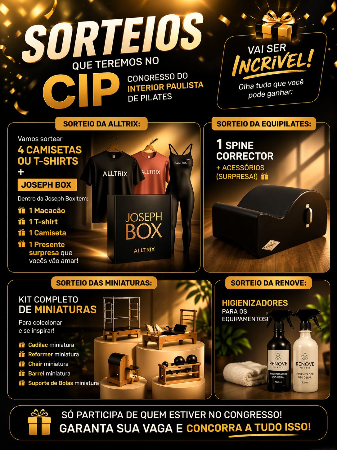 SORTEIOS PARCEIROS CIP
